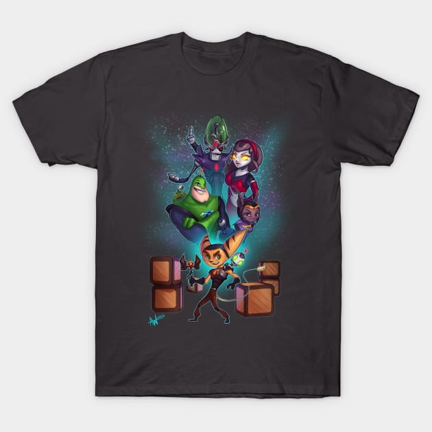 Ratchet and Clank T-Shirt by Lushie